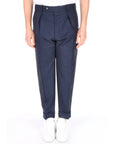 Berwich pantalone uomo Chiaia blu