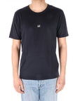 C.P. Company t-shirt con logo blu