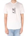 C.P.Company t-shirt con logo bianca