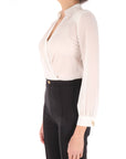 Elisabetta Franchi camicia body in georgette