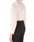 Elisabetta Franchi camicia body in georgette