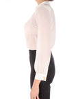 Elisabetta Franchi camicia body in georgette