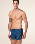 F**K Costume Tinta Unita Short Fit Blu