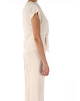 Kocca blusa con drappeggio