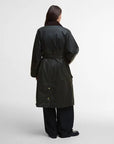 Barbour Trench Cerato Milda Donna Fern/Sage/Ancient Tartan
