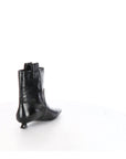 Marc Ellis Stivale in Pelle con Dettagli Oro Donna Nero