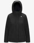 K-Way Giubbotto Marmotta Donna Nero