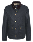 Barbour Giacca in Cotone Cerato Reelin Uomo Sage