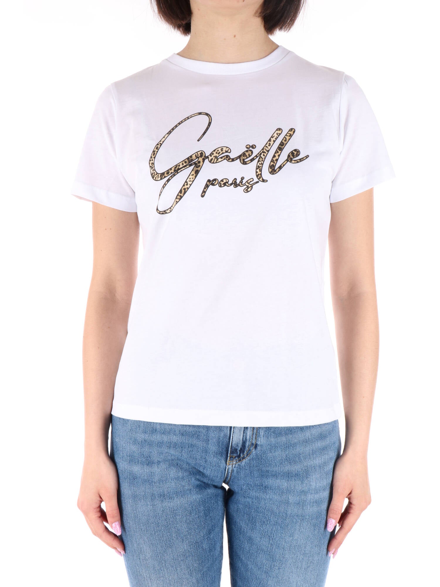 Gaelle Paris t-shirt con logo animalier