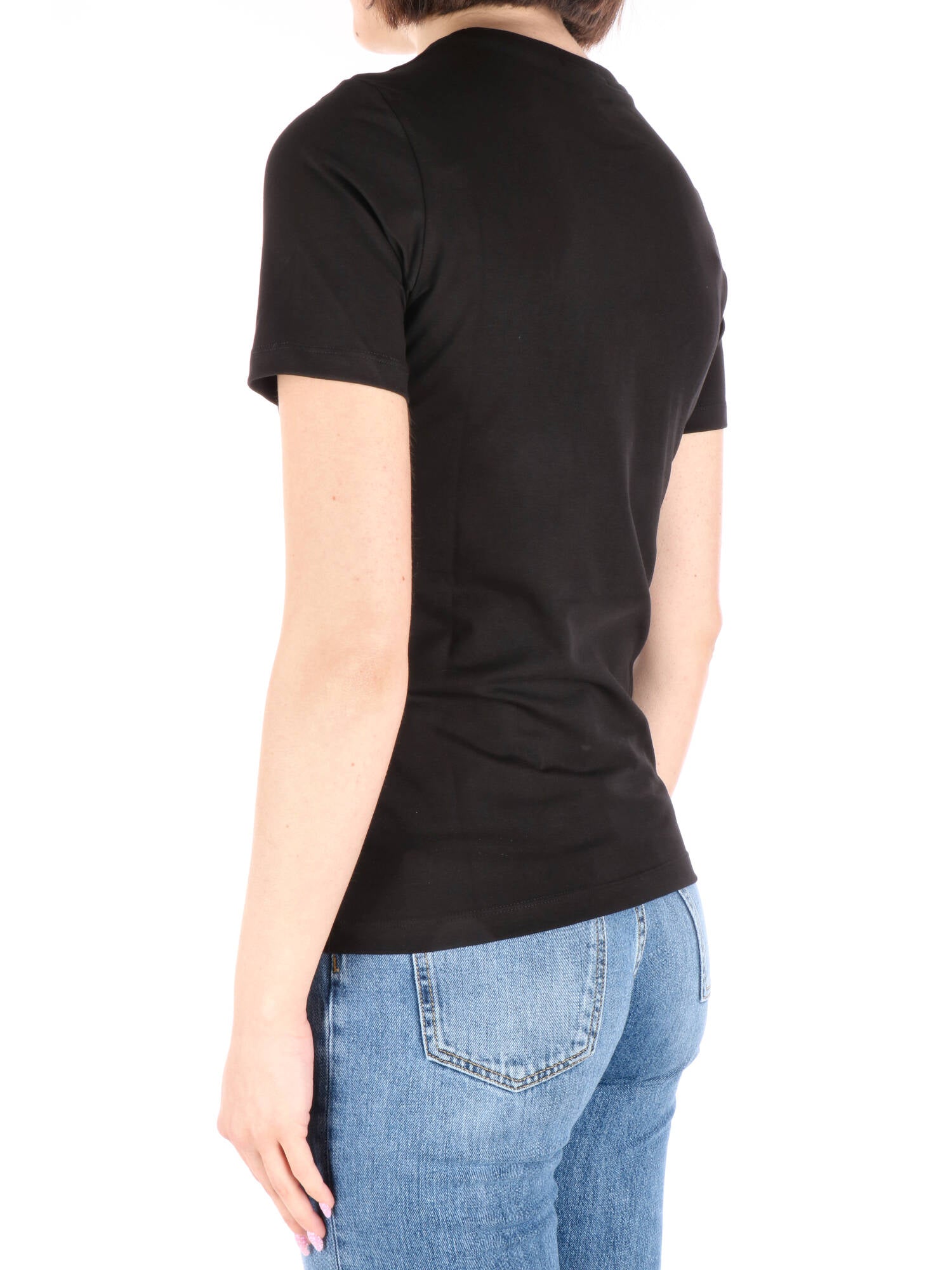 Gaelle Paris t-shirt nera con stampa