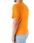 K-way T-shirt uomo arancione con logo