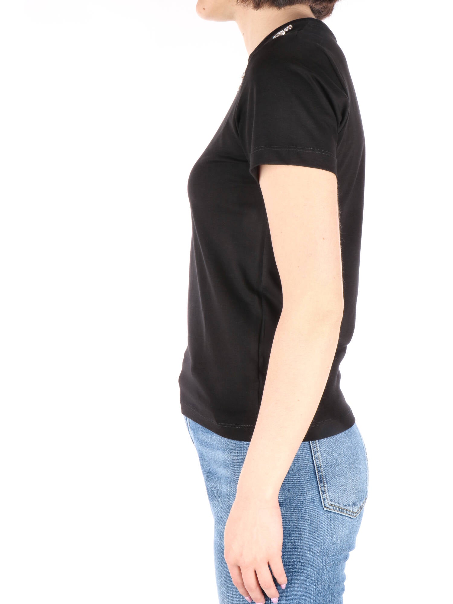 Gaelle Paris t-shirt con logo nera