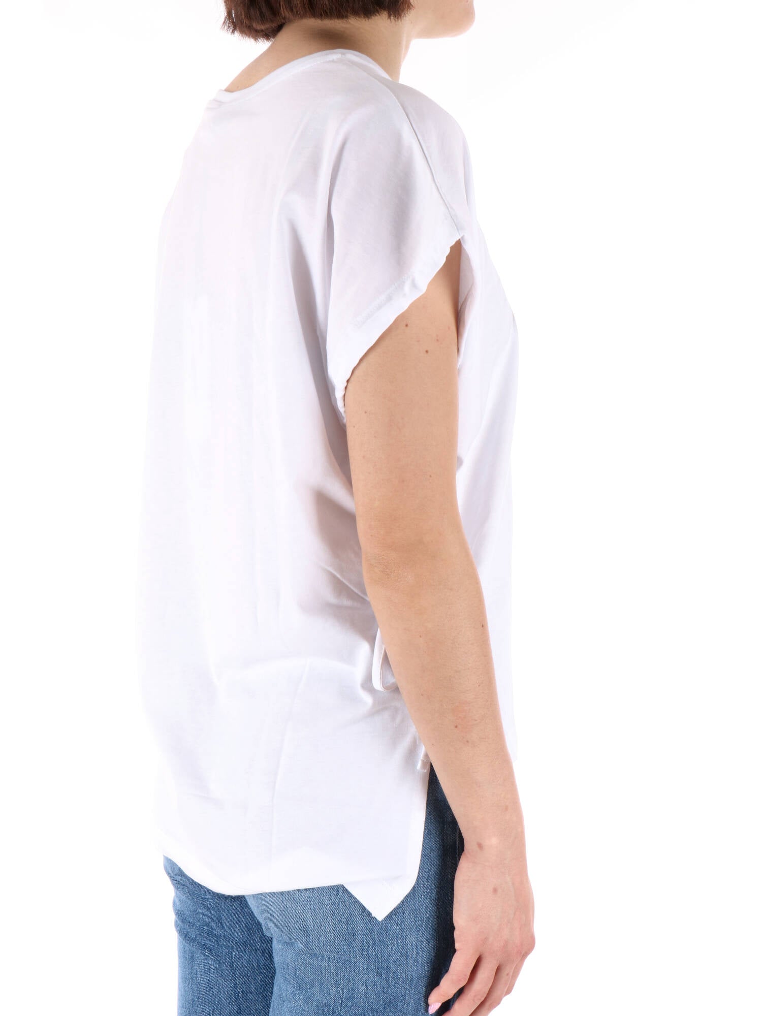 Gaelle Paris t-shirt bianca con logo