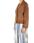 MaxMara Weekend giacca in suede Oblato
