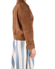 MaxMara Weekend giacca in suede Oblato