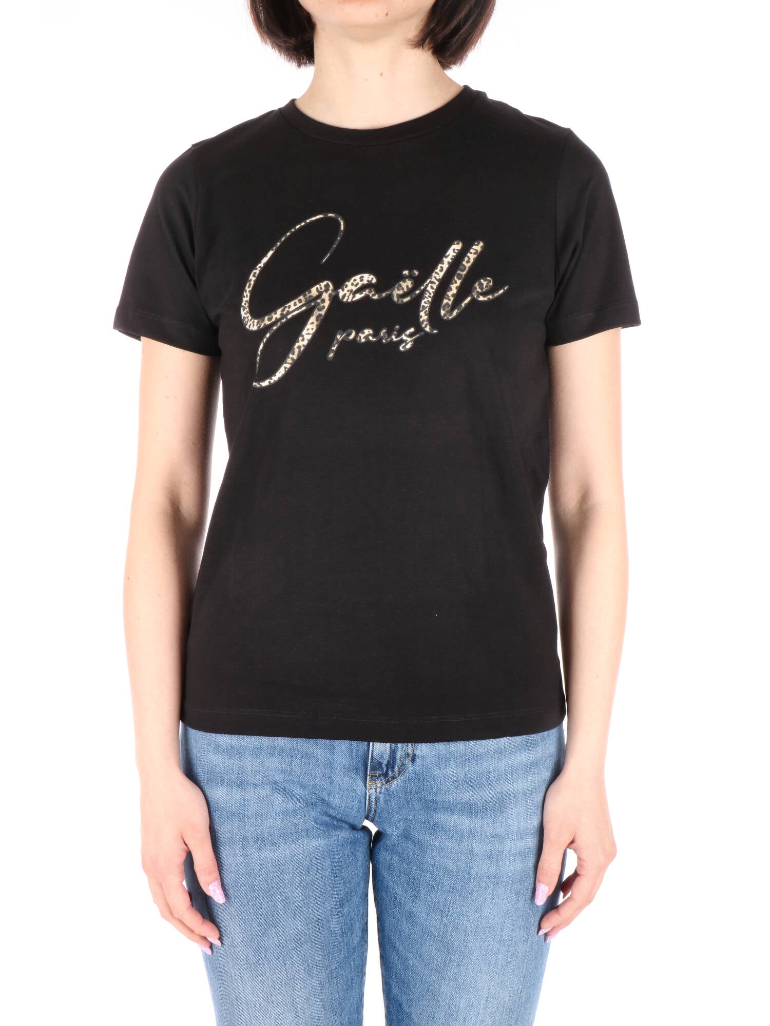 Gaelle Paris t-shirt con logo animalier