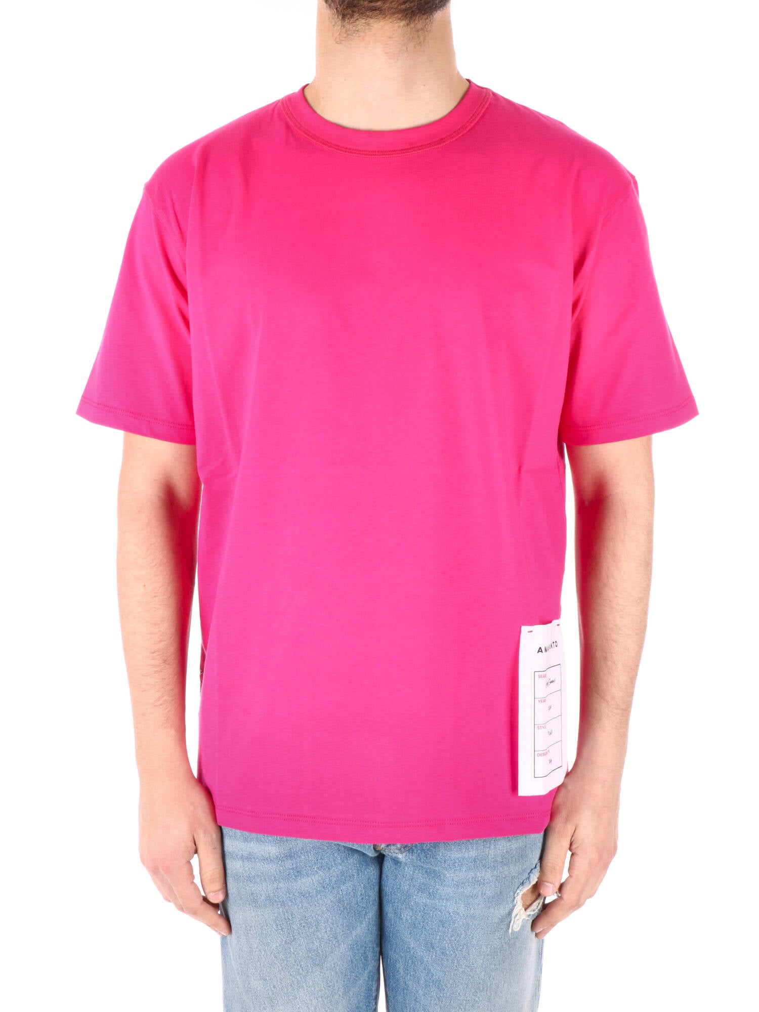 Amaranto t-shirt over magenta