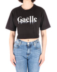 Gaelle Paris t-shirt crop nera