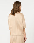 MAXMARA WEEKEND Blusa ampia in raso plissé