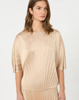 MAXMARA WEEKEND Blusa ampia in raso plissé