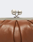 Max Mara Weekend Borsa Pasticcino Bag Small in montone - CUOIO
