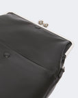 Max Mara Weekend Borsa Busta Pasticcino Bag in montone - NERO