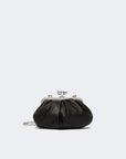 Max Mara Weekend Borsa Pasticcino Bag Small in montone - NERO