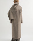 MEIMEIJ CAPPOTTO LUNGO CON SCIARPA ABBINATA