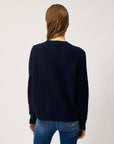ROY ROGER'S PULLOVER IN LANA E CASHMERE A TRECCE