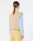 Max Mara Weekend Gilet in filato di lana jacquard