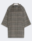 Max Mara Weekend Cappotto midi in lana Principe di Galles