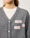 ROY ROGER'S CARDIGAN CLUB IN LANA CON PATCH