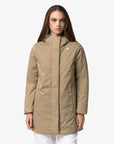 Kway donna Giacca Sophie Twill Soft Beaver