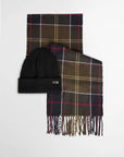 Barbour Set regalo con berretto Swinton e sciarpa Galingale