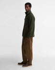 Barbour Overshirt misto lana Marltown leggermente aderente