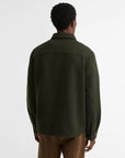 Barbour Overshirt misto lana Marltown leggermente aderente