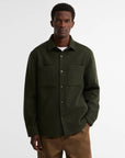 Barbour Overshirt misto lana Marltown leggermente aderente