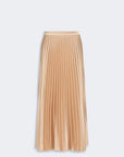 MAXMARA WEEKEND Gonna in raso plissé