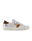 D.A.T.E.SNEAKERS W441-HL-CA-WD-WD WHITE-LEOPARD Bianco/maculato