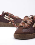 PURAAI SNEAKERS DONNA XS CHESTTNUT