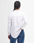 BARBOUR CAMICIA IN LINO DONNA 261-LSH1315-LSH WH11 Bianco