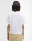 BARBOUR T-SHIRT DONNA 261-LTS0707-LTS WH11 Bianco