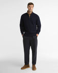 BARBOUR Maglione con zip corta Newtown