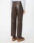 Max Mara Studio Pantalone in nappa