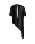 NINE MINUTES T-SHIRT THEAMBERTEEGEORGETTE BLACK Nero