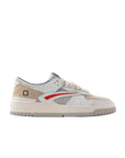 D.A.T.E. SNEAKERS M441-TO-PO-WO-WO WHITE-ORANGE Bianco/arancio