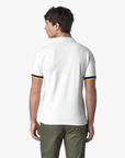 K-WAY POLO UOMO K1125BW 001 Bianco