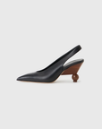 MAXMARA WEEKEND SLINGBACK IN PELLE WKARITO 004 Nero