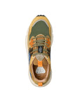 FLOWER MOUNTAIN SNEAKERS UOMO 001-2017818-01 1G50 Giallo/kaki
