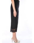 TWINSET PANTALONE CROPPED 261TT2184 00006 Nero